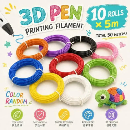 🔥 Last Day Sale Price | 3D Creation Pen — Draw It. Build It. Bring It to Life.