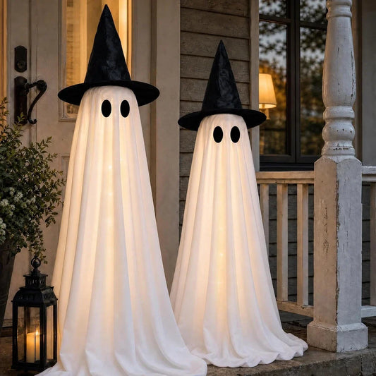 Light Up Halloween Ghost Decor (1pc)