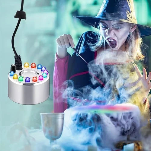 12-LED Ultrasonic Mist Maker Fogger