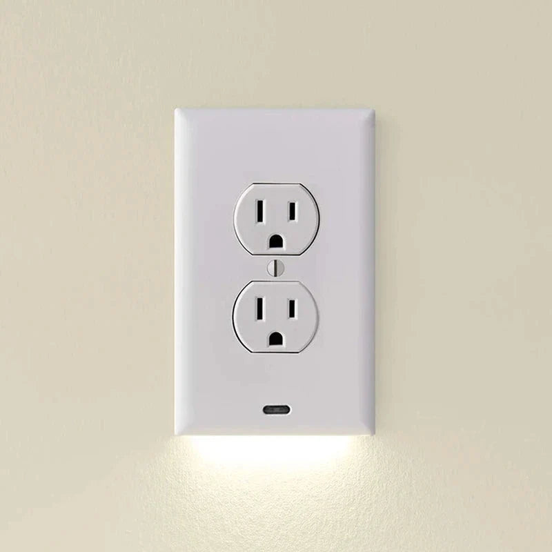 SnapGuide Outlet Nightlight Plate