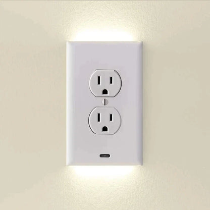 SnapGuide Outlet Nightlight Plate