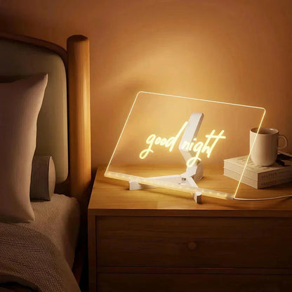 🔥 Last Day Sale Price | 🎄 LED Drawing Board (7-Color Glow)