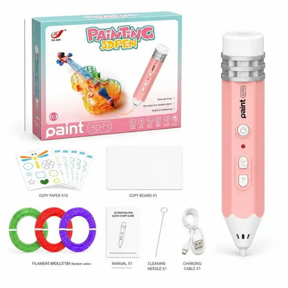 🔥 Last Day Sale Price | 3D Creation Pen — Draw It. Build It. Bring It to Life.