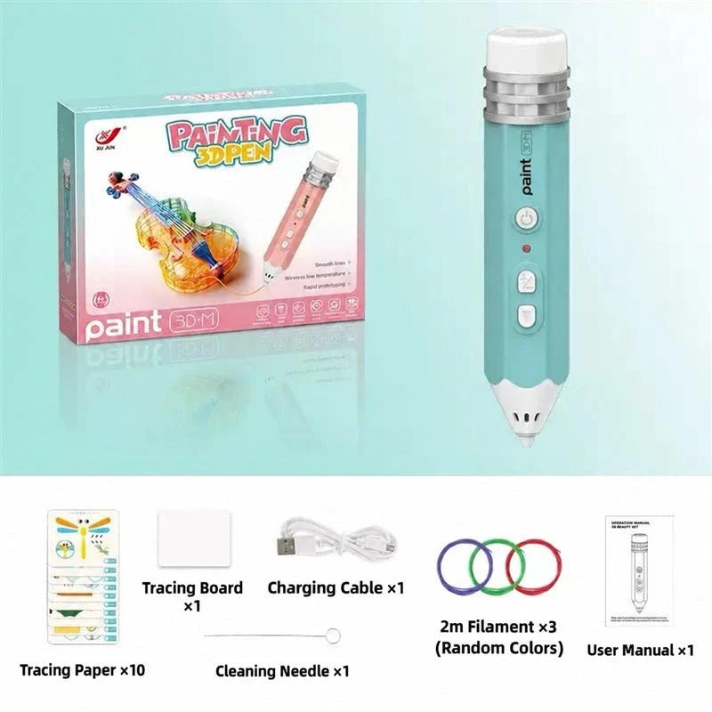 🔥 Last Day Sale Price | 3D Creation Pen — Draw It. Build It. Bring It to Life.