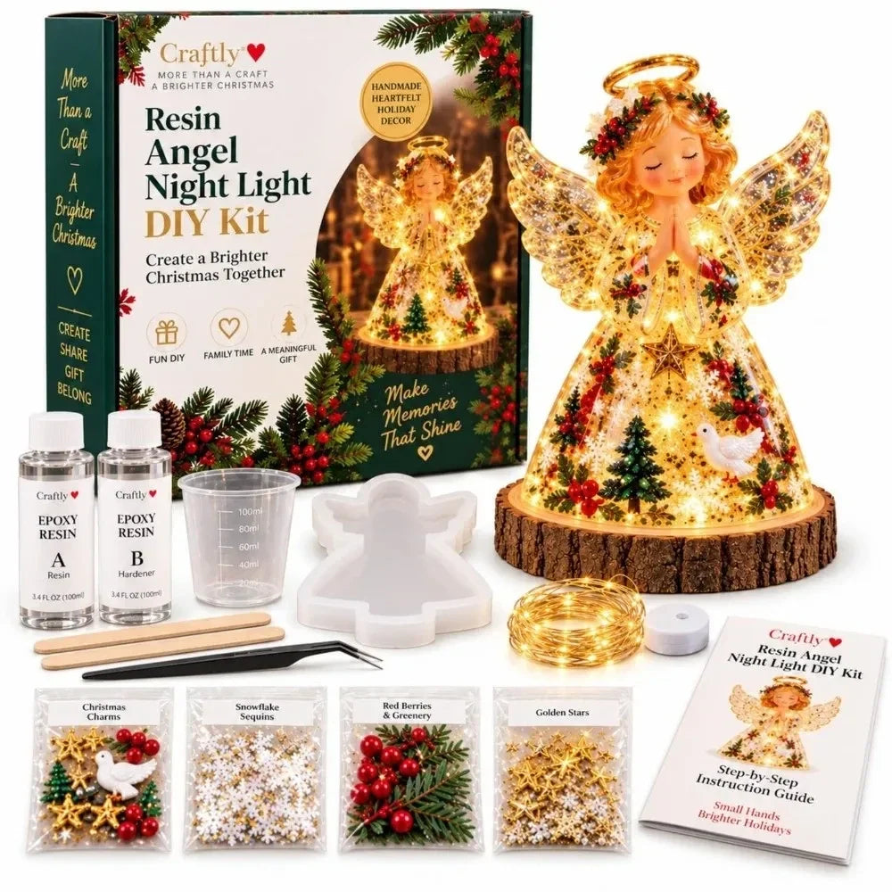 Resin Christmas Tree Craft Kit