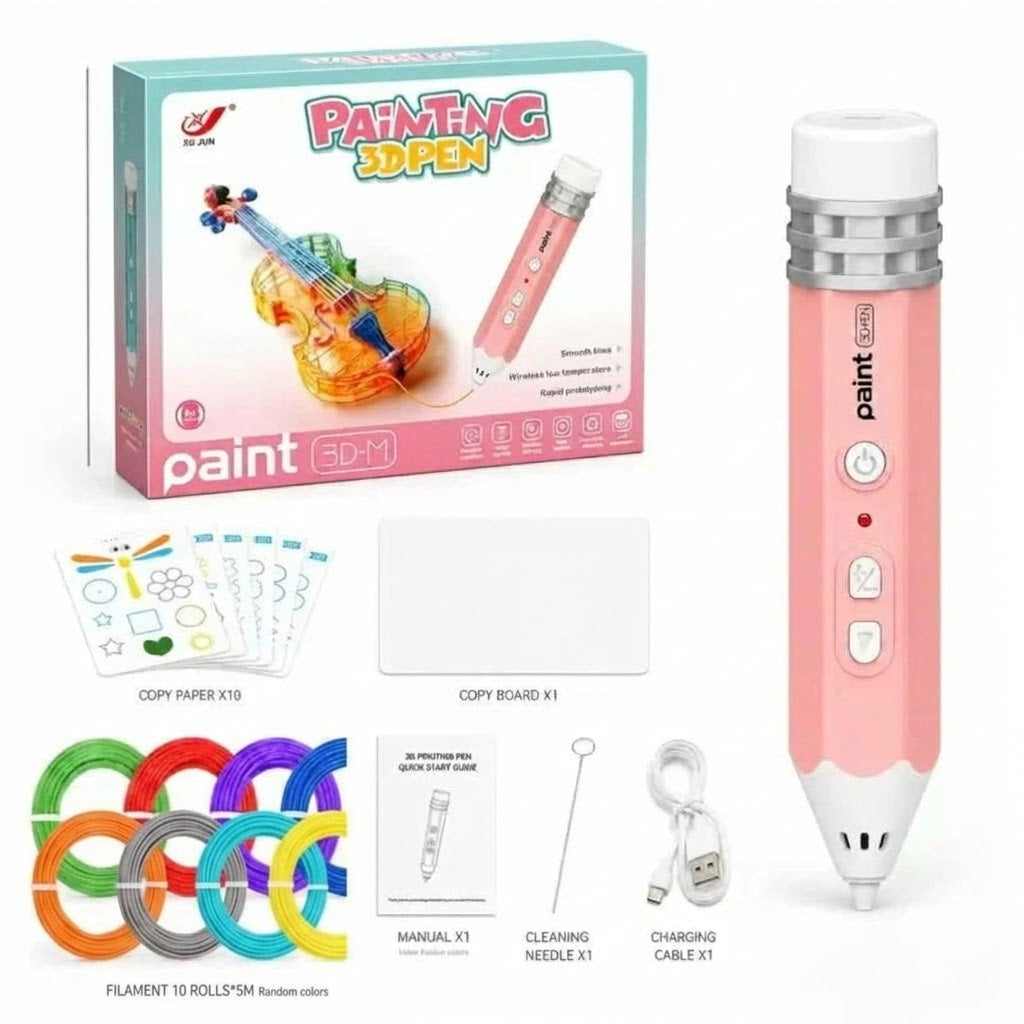 🔥 Last Day Sale Price | 3D Creation Pen — Draw It. Build It. Bring It to Life.