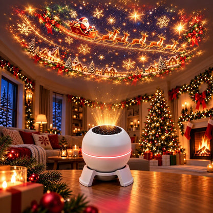 🎅 Turn Any Room Into a Christmas Wonderland – Holiday Projection Night Light