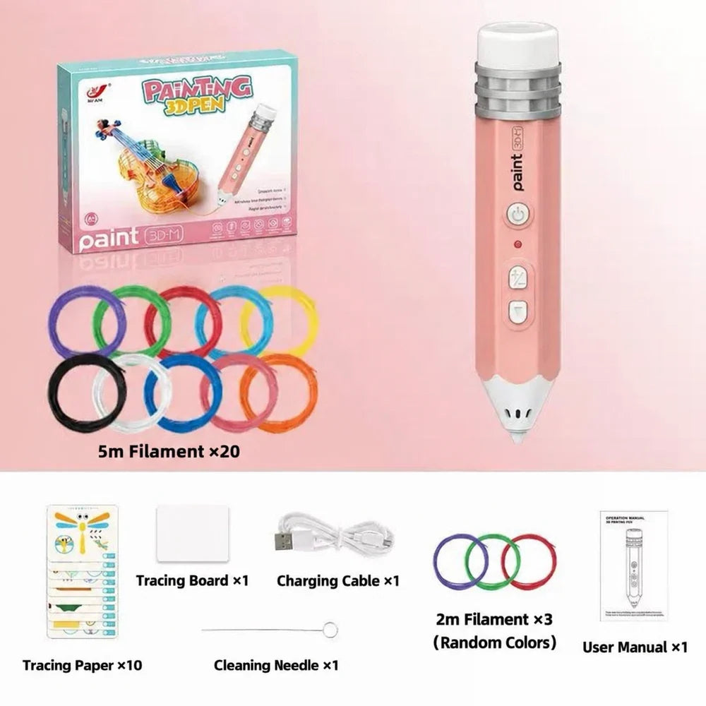 🔥 Last Day Sale Price | 3D Creation Pen — Draw It. Build It. Bring It to Life.