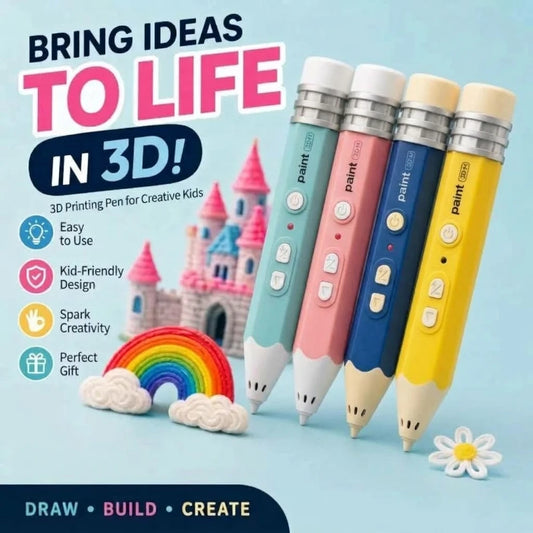 3D Creation Pen — Draw It. Build It. Bring It to Life