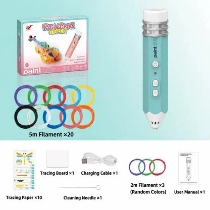 🔥 Last Day Sale Price | 3D Creation Pen — Draw It. Build It. Bring It to Life.