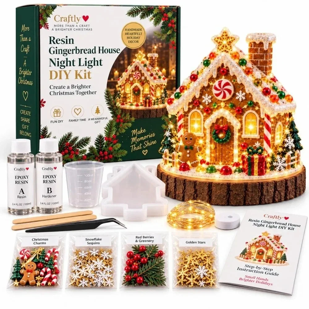 Resin Christmas Tree Craft Kit